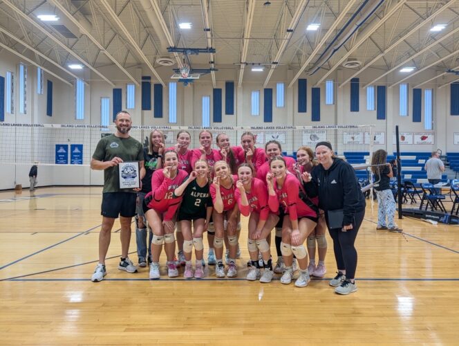 Alpena volleyball wins tournament